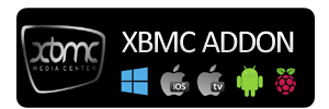 Kodi and XBMC platform badge